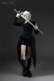 Lingxi - Lady Piano - Boystyle Prince Konoda Gothic Ouji Lolita Halter Vest with Tailing and Blouse