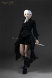 Lingxi - Lady Piano - Boystyle Prince Konoda Gothic Ouji Lolita Halter Vest with Tailing and Blouse
