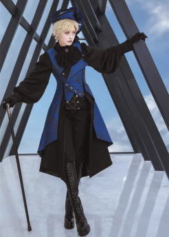 Immortal Thorn - Immortal Promise - Retro Elegant Boystyle Prince Konoda Ouji Lolita Long Vest Jacket
