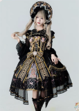 Yinluofu - Doll Fantasy Box - Sweet Classic Lolita JSK, Blouse and Bonnet