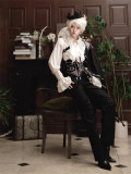 Your Princess - The Prince's Promise- Boystyle Ouji Prince Konoda Lolita Blouse, Corset and Pants Set
