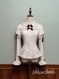 Alice Girl -Bear Chocolate- Sweet Classic Lolita Blouse