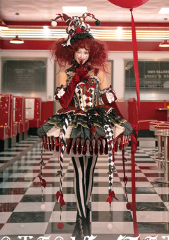MieYe -Circus Series- Sweet Lolita JSK Dress Full Set