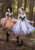 Urtto -Falling Leaf Butterfly- Halter Dress Sweet Gothic Lolita JSK