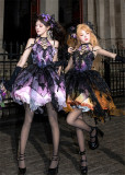 Urtto -Falling Leaf Butterfly- Halter Dress Sweet Gothic Lolita JSK