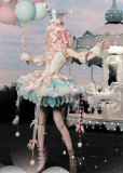 MieYe -Circus Series- Sweet Lolita JSK Dress Full Set