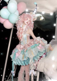 MieYe -Circus Series- Sweet Lolita JSK Dress Full Set