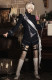 The Sword of Oath - Boystyle Prince Gothic Ouji Lolita Topwear, Shorts and Sash Set