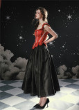 LaceMade -The Christmas Dream Weaver- French Vintage Classic Casual Daily Lolita Corset Topwear and Skirt