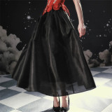 LaceMade -The Christmas Dream Weaver- French Vintage Classic Casual Daily Lolita Corset Topwear and Skirt