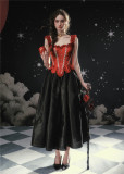 LaceMade -The Christmas Dream Weaver- French Vintage Classic Casual Daily Lolita Corset Topwear and Skirt