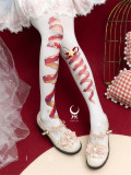 Yidhra -Christmas Eve- Printed Christmas Lolita Tights