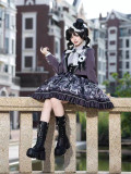 Your Princess -Alice Poker- Classic Lolita Short Jacket, Vest and Corset Skirt Set