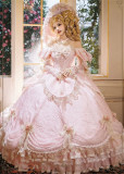 HinanaQueena -With Belle- Gorgeous Retro Royal Wedding Birthday Tea Party Princess Lolita OP Dress and Accessories