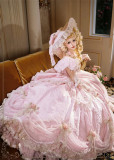 HinanaQueena -With Belle- Gorgeous Retro Royal Wedding Birthday Tea Party Princess Lolita OP Dress and Accessories