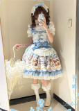 Sailing Kitty - Sweet Lolita JSK Full Set