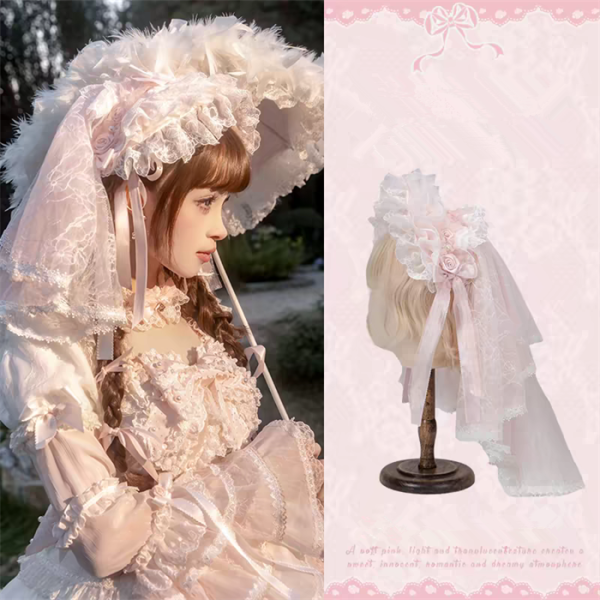 Flowers and Pearl Box -The Oath of Powder Mist- Gorgeous Elegant Classic Tea Party Princess Lolita Accessories