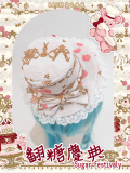 Sugar Festivity - Vintage Sweet Lolita JSK, Headbow and Hat