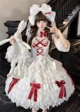 Dreams of Misty Moonlight - Sweet Classic Lolita JSK and Accessories