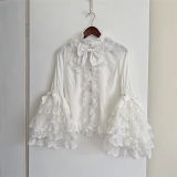 Kawaii Cute Lace Sweet Classic Lolita JSK and Blouse