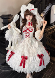 Dreams of Misty Moonlight - Sweet Classic Lolita JSK and Accessories