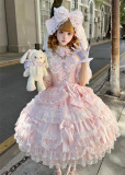 Dreams of Misty Moonlight - Sweet Classic Lolita JSK and Accessories