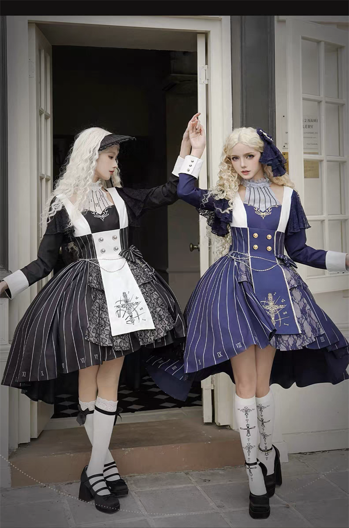 US$ 9.99 - Yinlizhisen -The Choir of the Church- Gothic Lolita OP