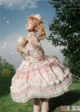 Long Ears and Sharp Ears Studio -Wedding Cake- Sweet Wedding Princess Lolita JSK (Short Version) and Accessories