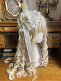 LuKeMi -Dream Gold- Elegent Princess Rococo Classic Lolita OP Dress and Accessories