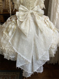 LuKeMi -Dream Gold- Elegent Princess Rococo Classic Lolita OP Dress and Accessories