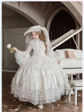 Twins Bear -The Promise Under the Milky Way- Sweet Classic Princess Rococo Tea Party Wedding Lolita Blouse