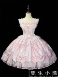 Twins Bear -The Promise Under the Milky Way- Sweet Classic Princess Rococo Tea Party Wedding Lolita JSK