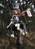 Cage Meeting - Circus Style Sweet Lolita Topwear, Skirt, Birdcage Overskirt and Accessories