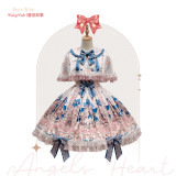 Angel's Heart -Fairy Tale- Gorgeous Doll Sweet Classic Lolita Cape, Hat and Headbow