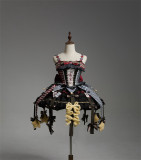 Cage Meeting - Circus Style Sweet Lolita Topwear, Skirt, Birdcage Overskirt and Accessories