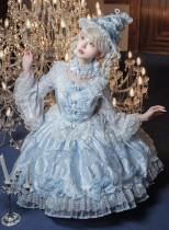 Twins Bear -The Promise Under the Milky Way- Sweet Classic Princess Lolita OP Dress