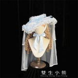 Twins Bear -The Promise Under the Milky Way- Sweet Classic Princess Rococo Tea Party Wedding Lolita Accessories