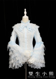 Twins Bear -The Promise Under the Milky Way- Sweet Classic Princess Rococo Tea Party Wedding Lolita Blouse