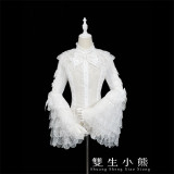 Twins Bear -The Promise Under the Milky Way- Sweet Classic Princess Rococo Tea Party Wedding Lolita Blouse