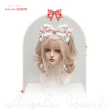 Angel's Heart -Fairy Tale- Gorgeous Doll Sweet Classic Lolita Cape, Hat and Headbow