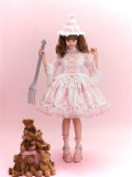 Twins Bear -The Promise Under the Milky Way- Sweet Classic Princess Lolita OP Dress
