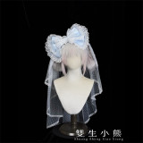 Twins Bear -The Promise Under the Milky Way- Sweet Classic Princess Rococo Tea Party Wedding Lolita Accessories
