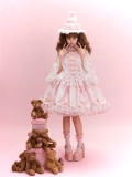 Twins Bear -The Promise Under the Milky Way- Sweet Classic Princess Lolita OP Dress