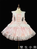 Twins Bear -The Promise Under the Milky Way- Sweet Classic Princess Lolita OP Dress
