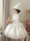 Twins Bear -The Promise Under the Milky Way- Sweet Classic Princess Lolita OP Dress