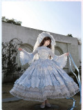 Twins Bear -The Promise Under the Milky Way- Sweet Classic Princess Rococo Tea Party Wedding Lolita Blouse