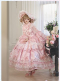 Twins Bear -The Promise Under the Milky Way- Sweet Classic Princess Rococo Tea Party Wedding Lolita Blouse