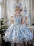 Twins Bear -The Promise Under the Milky Way- Sweet Classic Princess Rococo Tea Party Wedding Lolita JSK