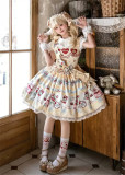 Strawberry Heart - Doll Sweet Lolita Topwear, Blouse, Skirt and Accessories
