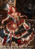 Flowers and Pearl Box -Sacred Heart- Gorgeous Birthday Party Prom Retro Vintage Classic Princess Lolita OP Dress